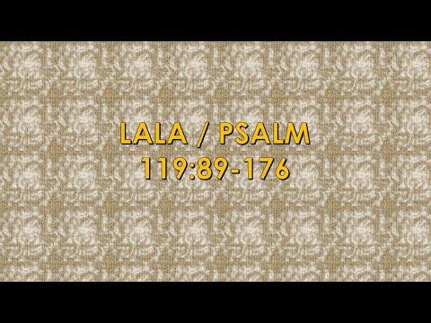PSALMS IN GA LANGUAGE/ LALA 119:89-176/PSALM 119:89-176