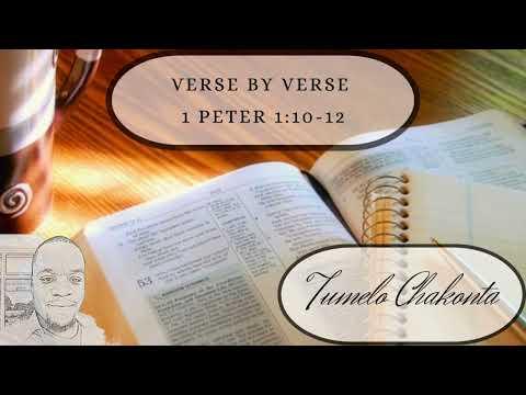 1 Peter 1:10-12 | 1 Peter Bible Study | Verse by Verse | Salvation