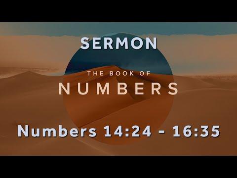 The Book of Numbers // Numbers 14:24 -  16:35 - Pastor Jon