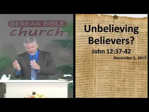 Unbelieving Believers? (John 12:37-42)