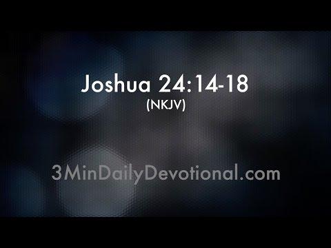 Joshua 24:14-18 (3minDailyDevotional) (#089)