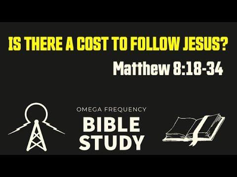 Bible Study: Matthew 8:18-34