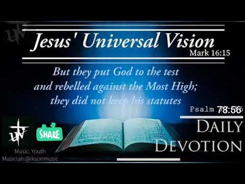 Psalm 78: 56"Donot Test God" Short  English Sermon
