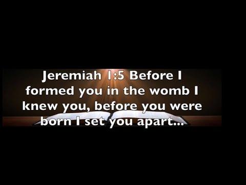 Jeremiah 1:5 Now That You Know Who You Are    2