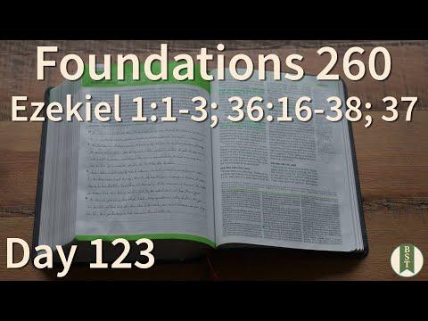 F260 Day 123: Ezekiel 1:1-3; 36:16-38; 37 [Bible Study Minute]