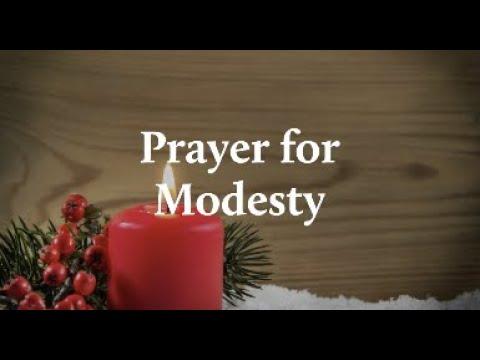 Prayer for Modesty | Ephesians 4:2 | Power of Prayer | Short Prayer | Quick Prayer