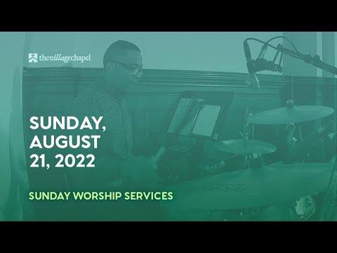 Worship Service:  Matthew 13:44-52  (The Village Chapel - 8/21/2022)