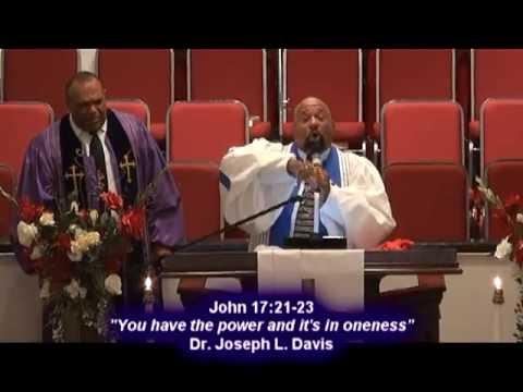 Dr Joseph L. Davis-"John 17:21-23"