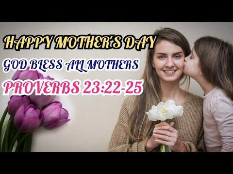 ❤️HAPPY MOTHER'S DAY❤️ || PROVERBS 23:22-25 || GOOD MORNING BIBLE VERSE ||LANGTUK KATHAR ||