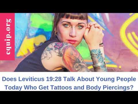Leviticus 19: 28 and Tattoos