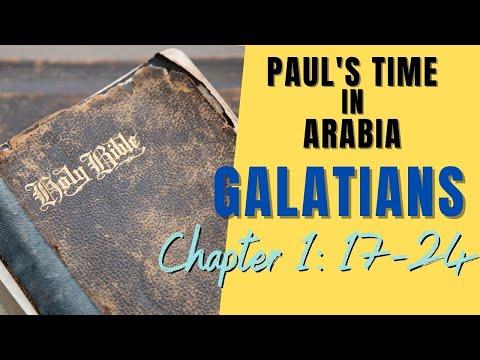 Paul's Time In Arabia (Galatians 1:17-24)
