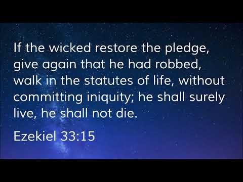 Ezekiel 33:15