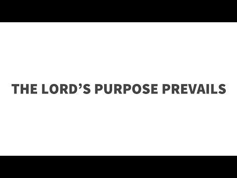 Proverbs 19:21 | The Lord’s Purpose Prevails