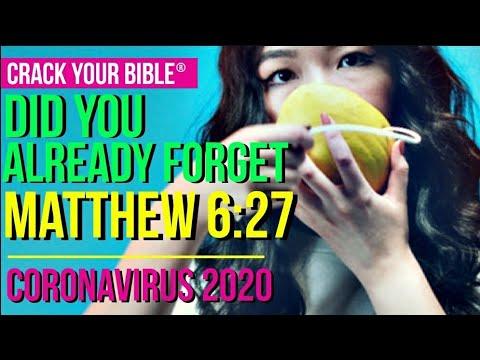 Did You Forget Matthew 6:27?