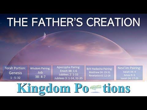 The Father's Creation - Kingdom Portions - Genesis 1: 5-32