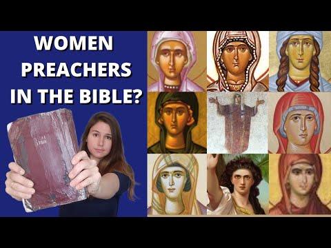 Women PREACHERS in the Bible?? What about 1 Tim 2:12? Women keep silent?