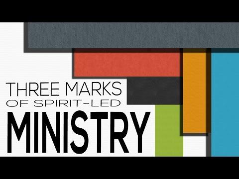 Three Marks of Spirit-led Ministry - Acts 13:1-12