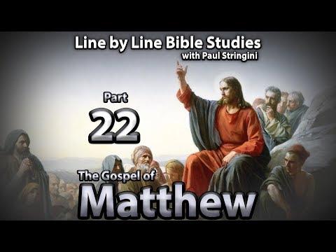 The Gospel of Matthew Explained - Bible Study 22 - Matthew 8:28-9:11