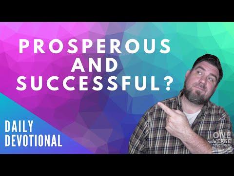 Prosperous and Successful | Joshua 1:8 [Daily Devotional]