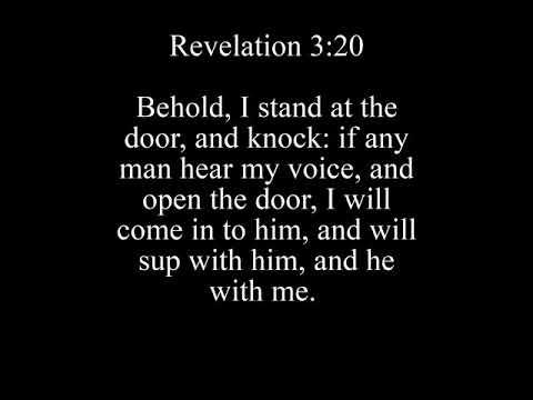 Revelation 3:20 Song (KJV Bible Memorization)