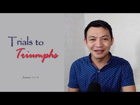 Trials,  COUNT IT ALL JOY!        --- James 1:1-3