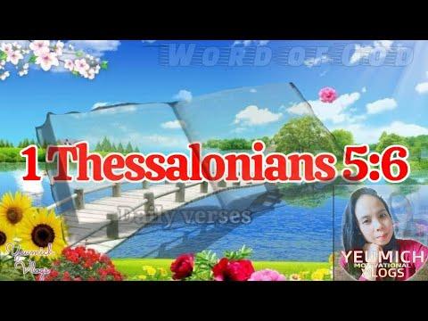 1Thessalonians 5:6 || Daily Bible verse || Word of God || April 21, 2021