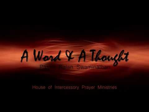 A Word and A Thought - Philippians 4:19