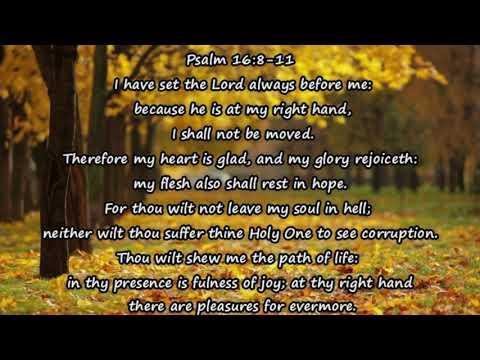 Psalm 16: 8-11/ Scripture Song/ KJV