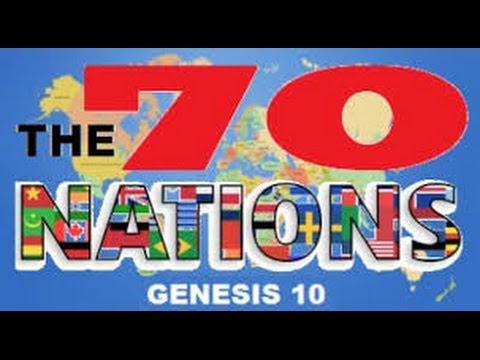 2G11 Genesis 9:18 - 10:19 - 70 Nations
