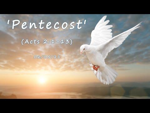 MEC Online Service 2/5/2021 - 'Pentecost - The Spirit Arrives' (Acts 2:1-13)