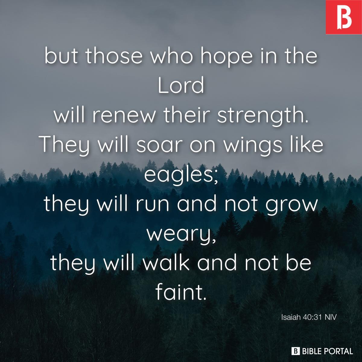 Isaiah 40:31